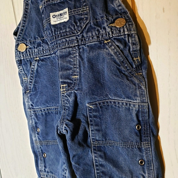 Vintage Oshkosh Toddler Denim Overalls - Picture 3 of 5